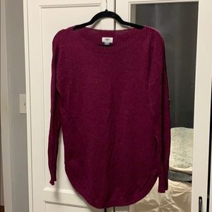 Boatneck long sweater